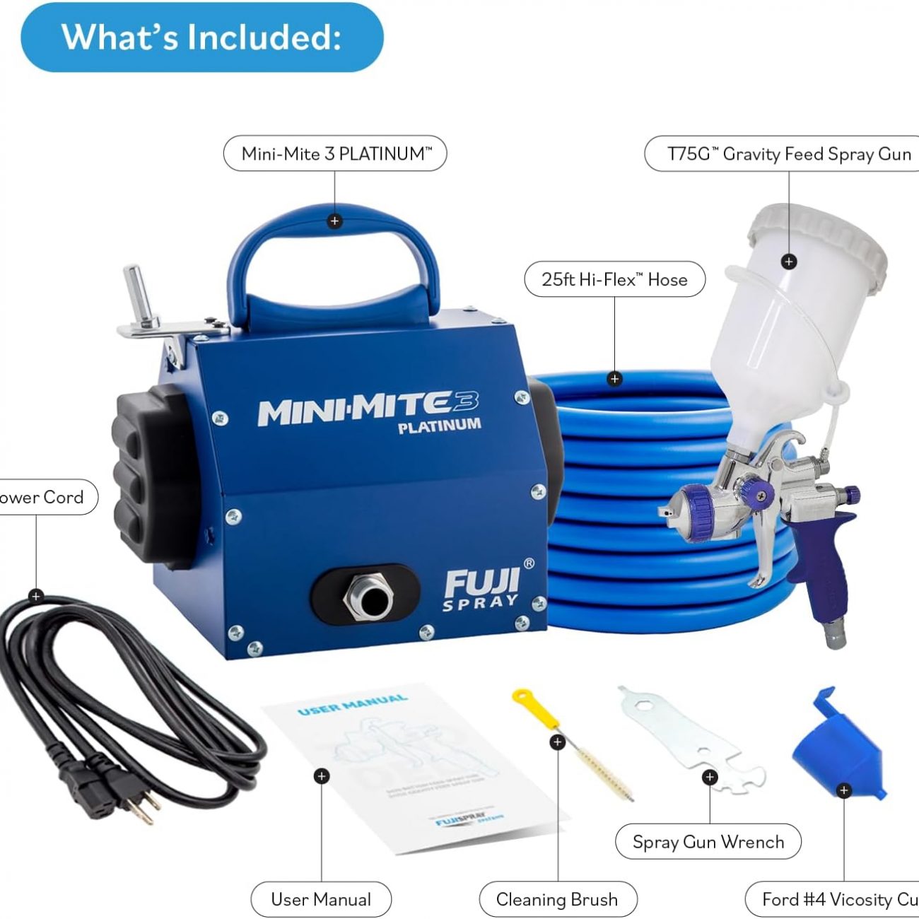 Mini-Mite 3 PLATINUM™ System - Fuji Spray Systems