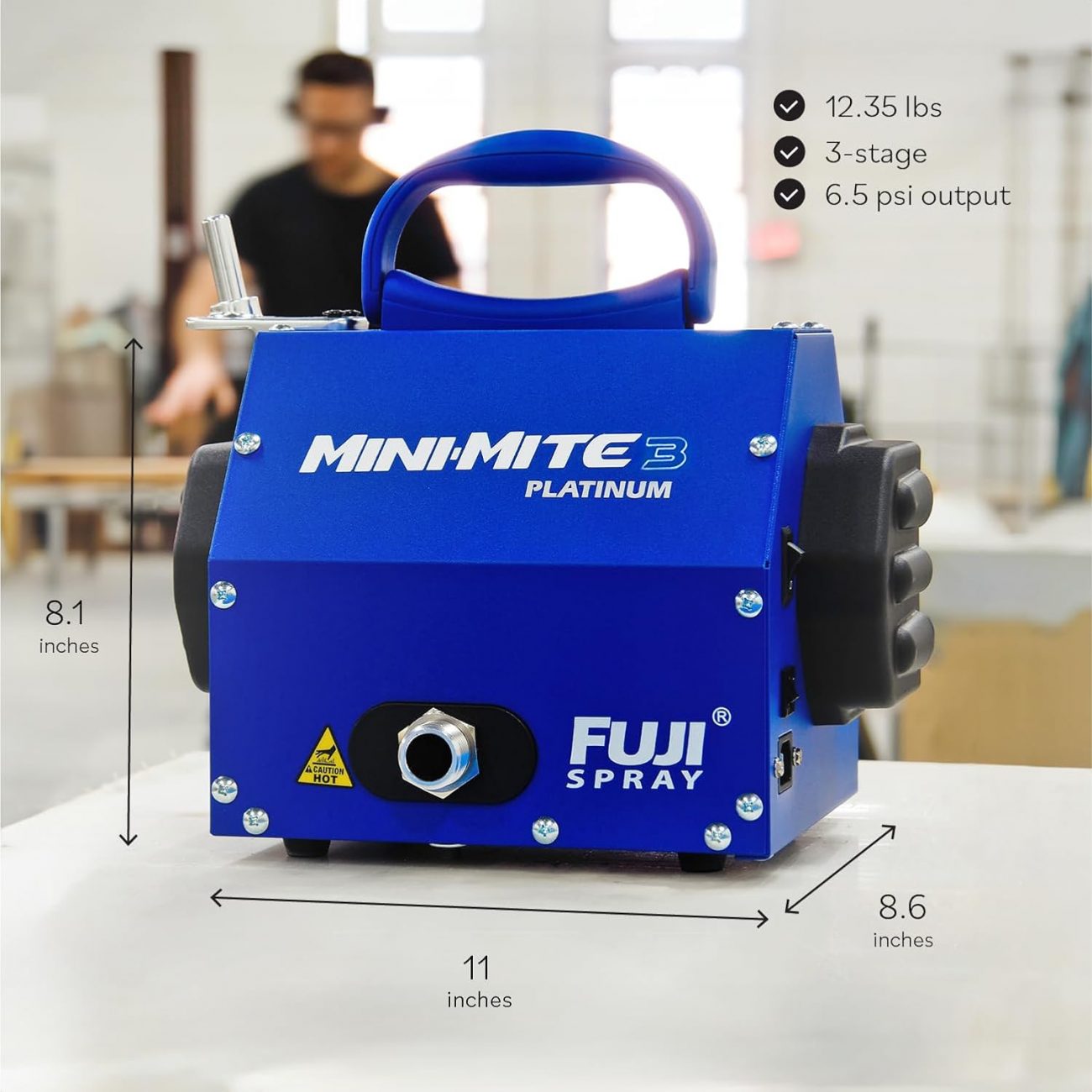 Mini-Mite 3 PLATINUM™ System - Fuji Spray Systems