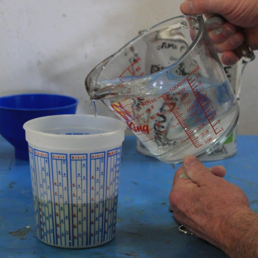 Spraying Benjamin Moore's Advance Fuji Spray Systems