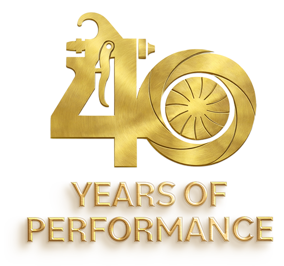 40th anniversary logo