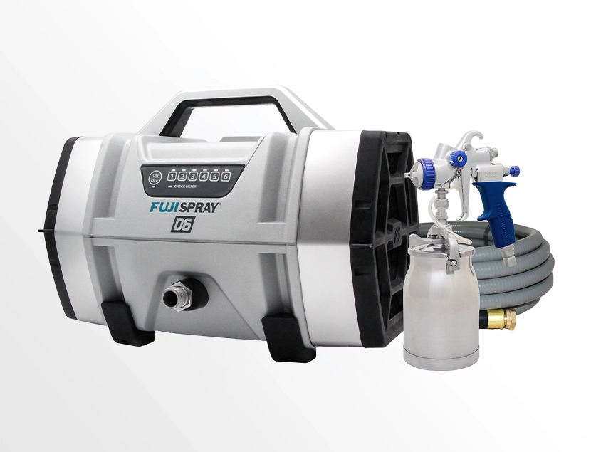 D6 system with T70 spray gun