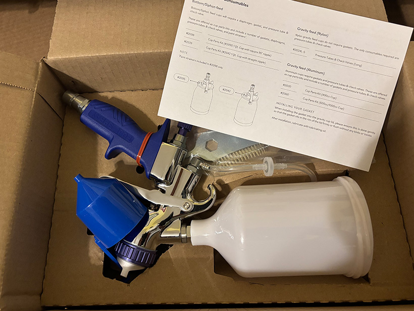 Fuji T-Model siphon spray gun